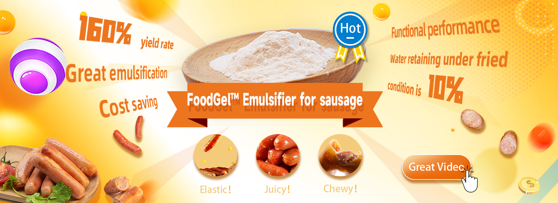 Foodmate Carrageenan Emulsifier for Sausage