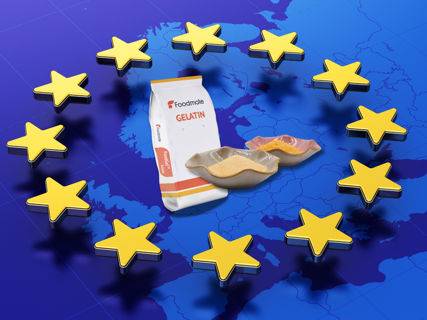Foodmate Gelatin Approved by EU Registration